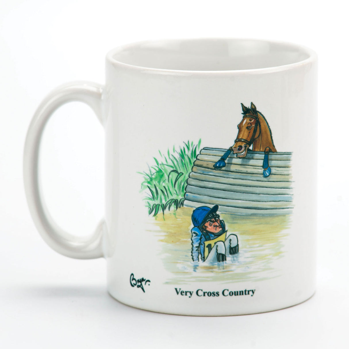 Bryn Parry Tasse très cross-country