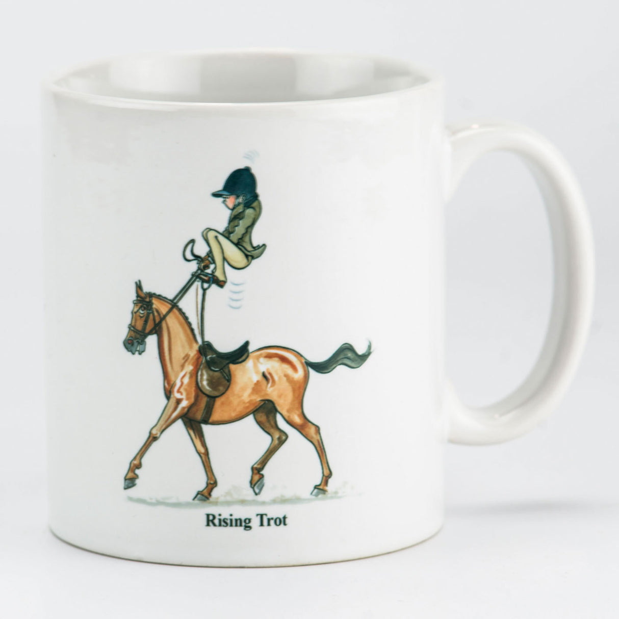 Bryn Parry Assis Trot Rising Trot Mug