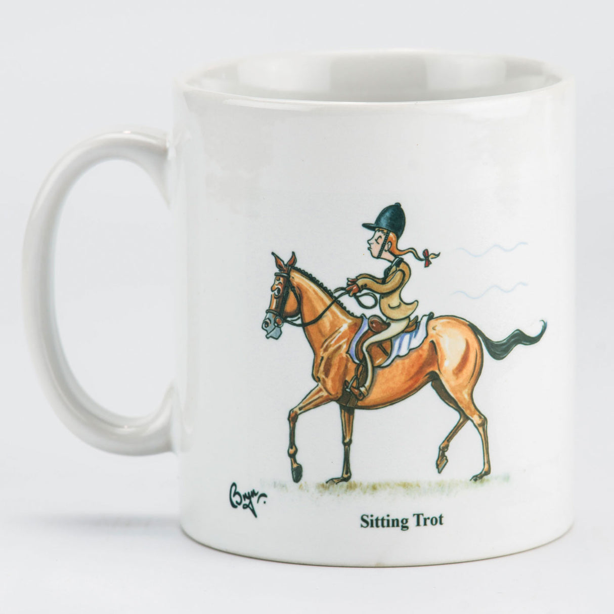 Bryn Parry Assis Trot Rising Trot Mug
