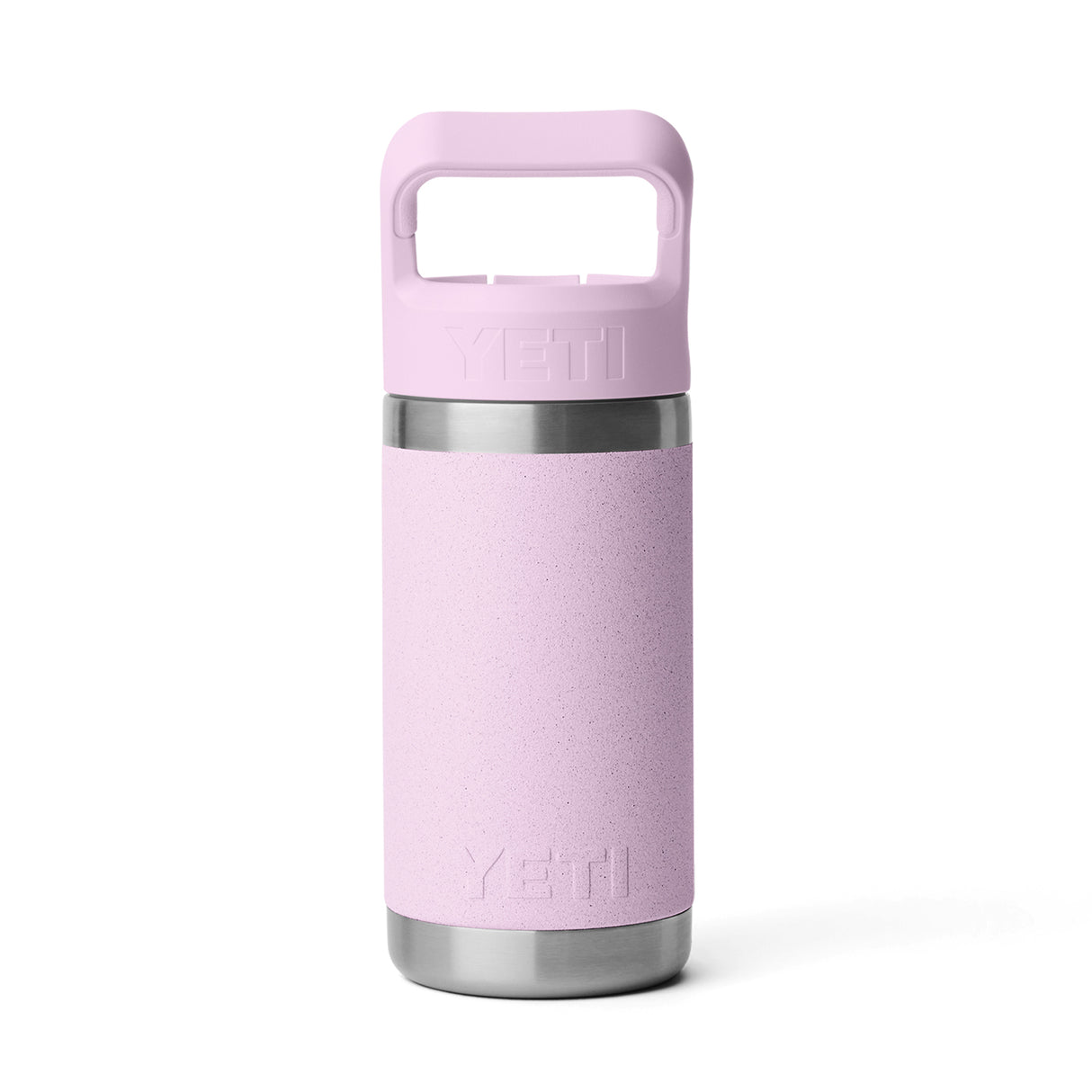 Bouteille d'eau pour enfants YETI Rambler avec bouchon en paille de couleur assortie 355 ml