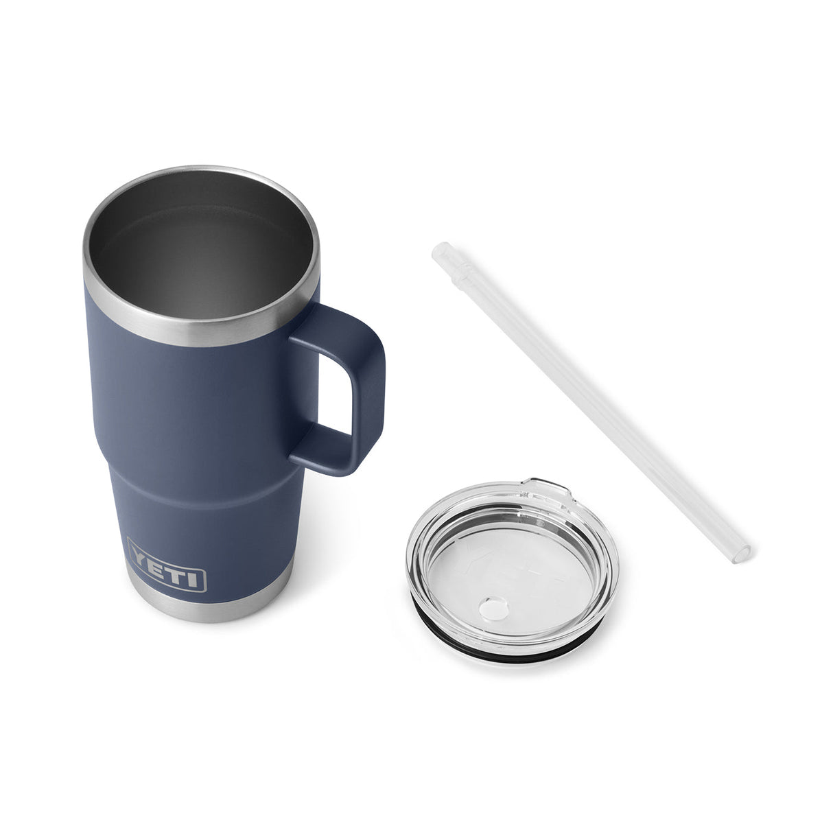 Tasse avec paille YETI Rambler avec couvercle en paille 739 mL