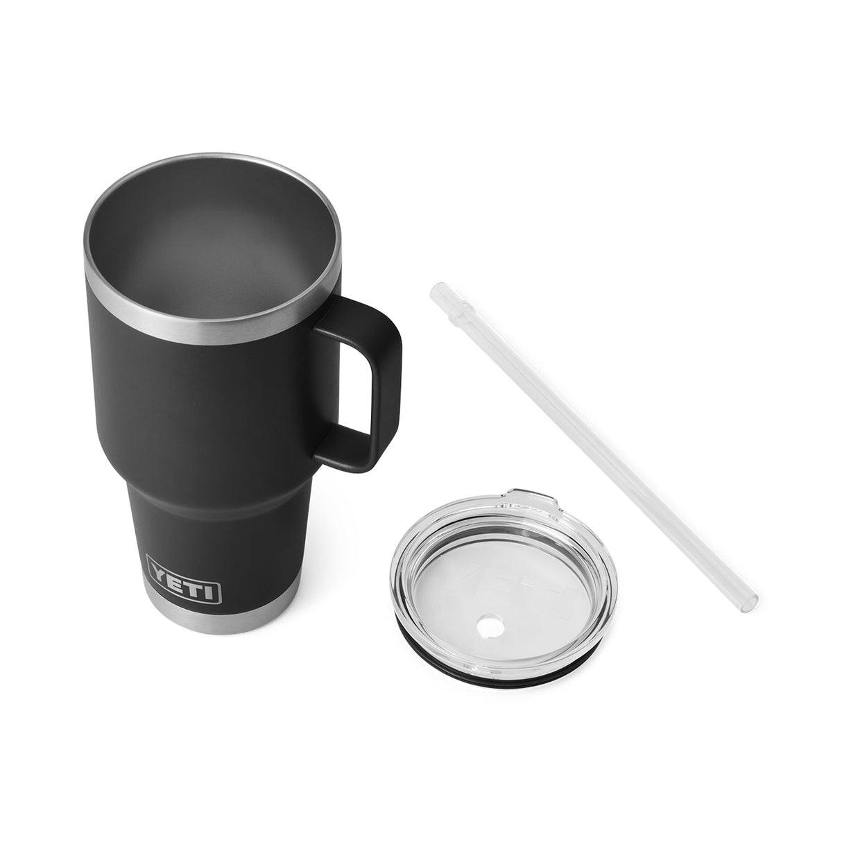 Tasse avec paille YETI Rambler avec couvercle en paille 1 L