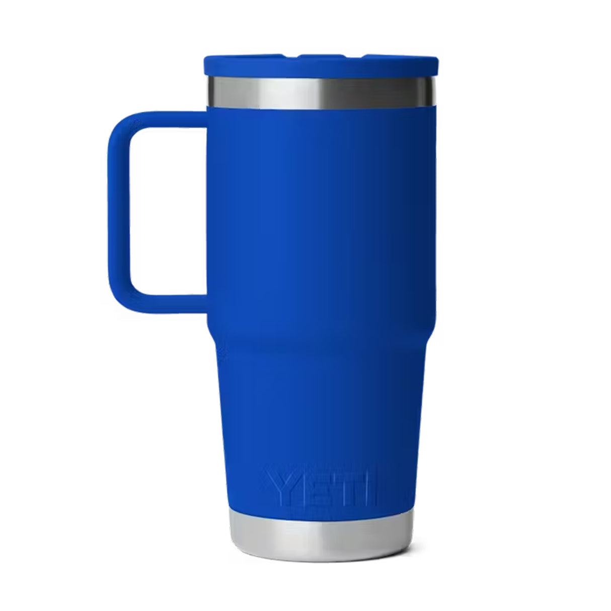 Gobelet de voyage YETI Rambler avec couvercle-paille de couleur assortie 591 mL - Texte manquant