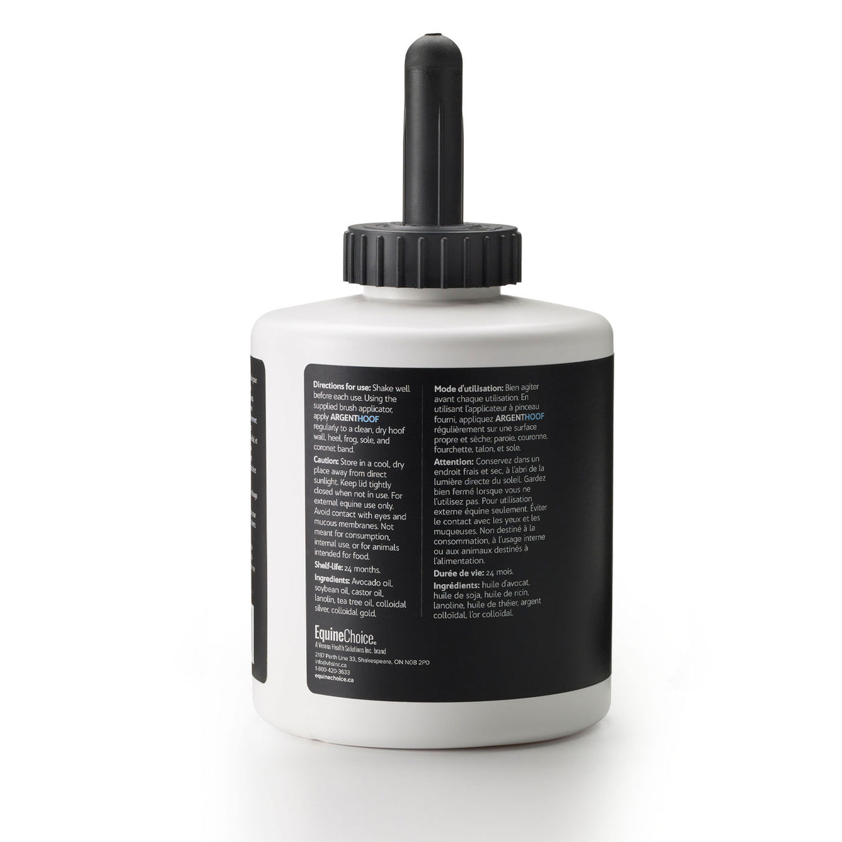 Pansement pour sabots de qualité supérieure ArgentHoof d'Equine Choice, 946 ml