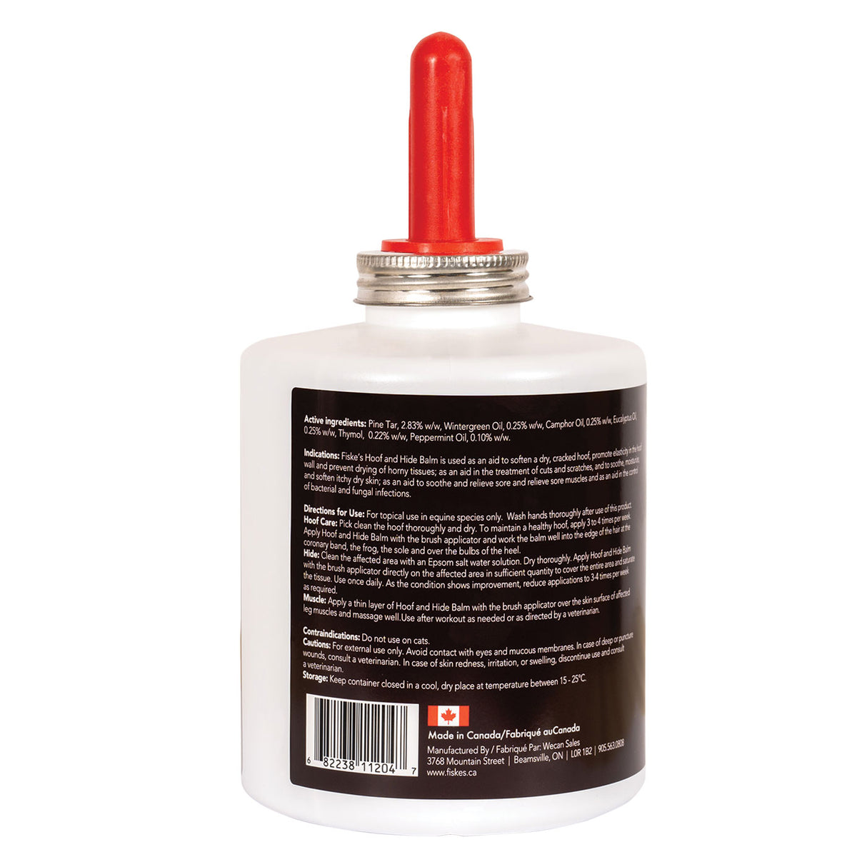 Fiske's Baume pour sabots et peaux avec brosse 1 L