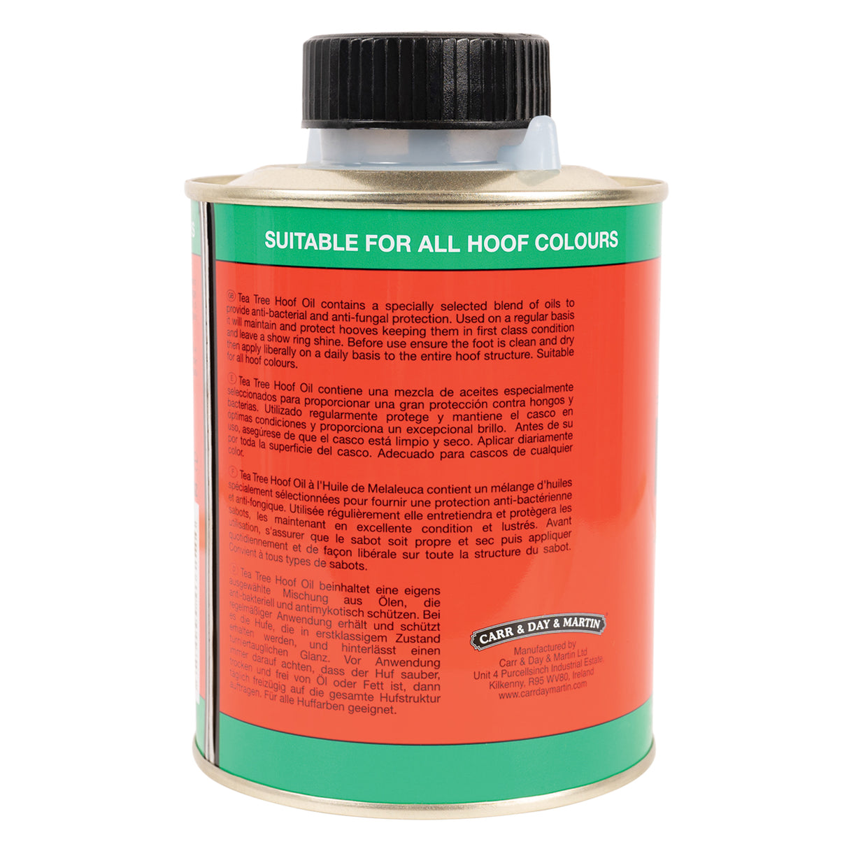 Carr & Day & Martin Cornucrescine Tea Tree Hoof Oil 500 mL