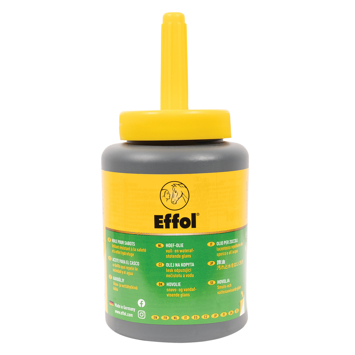 Huile pour sabots Effol avec pinceau 475 ml