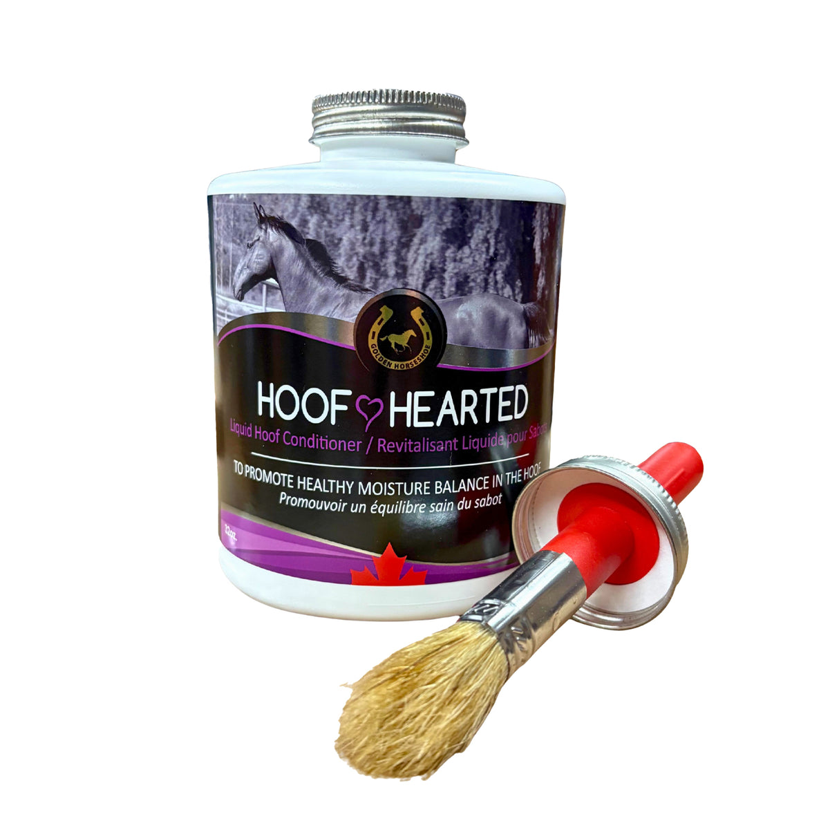 Revitalisant liquide pour sabots Golden Horseshoe Hoof Hearted 1 L