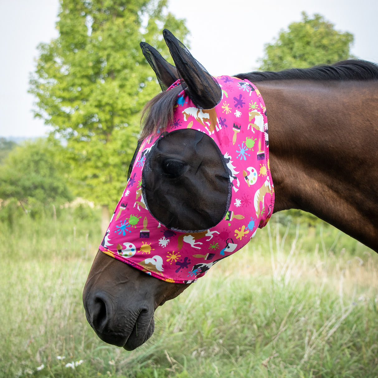 Supra Lycra Fly Mask W/ Forelock Hole