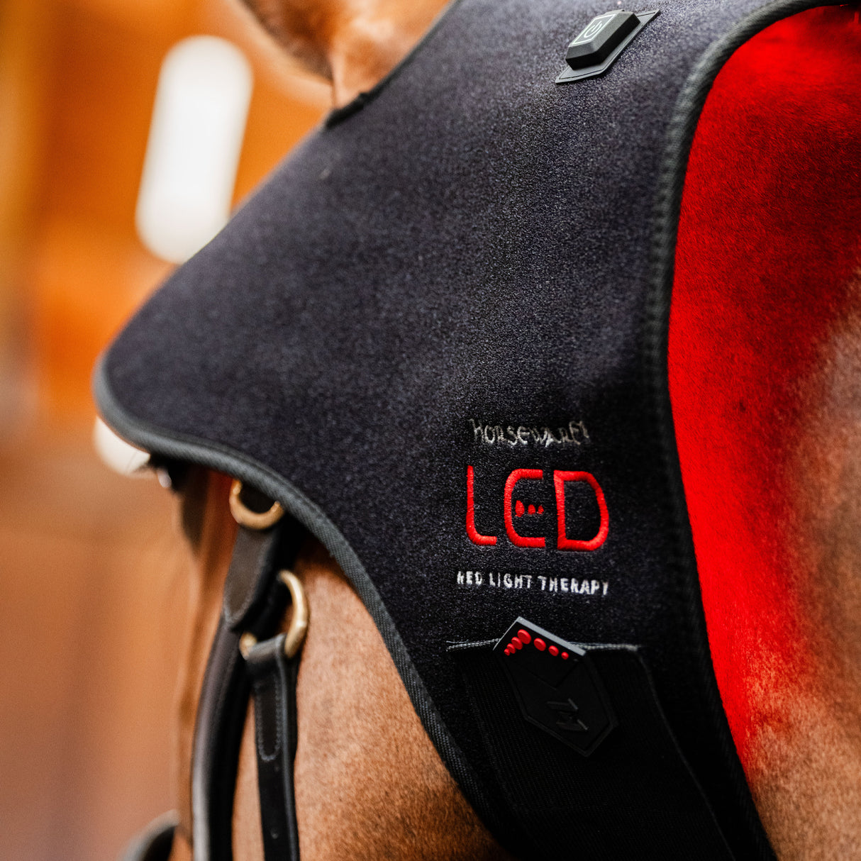 Casquette de luminothérapie à LED rouge Horseware