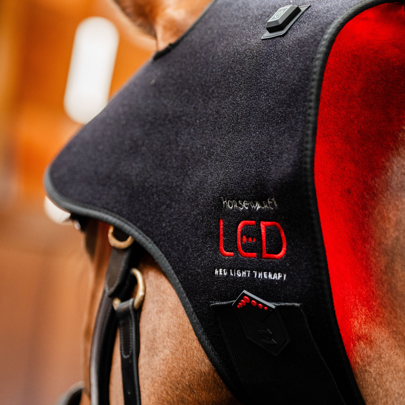 Casquette de luminothérapie à LED rouge Horseware