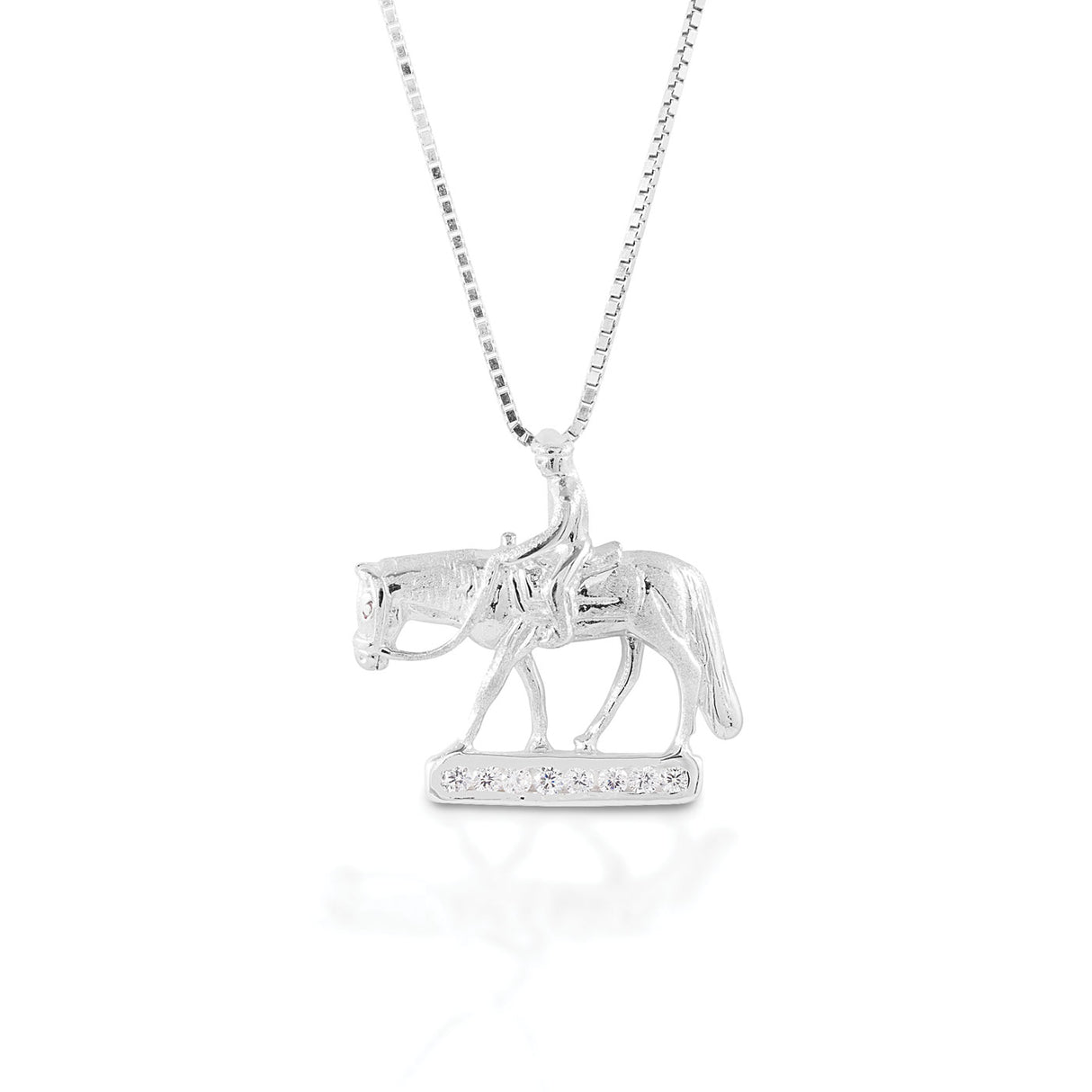 Pendentif petit cheval de plaisance western Kelly Herd