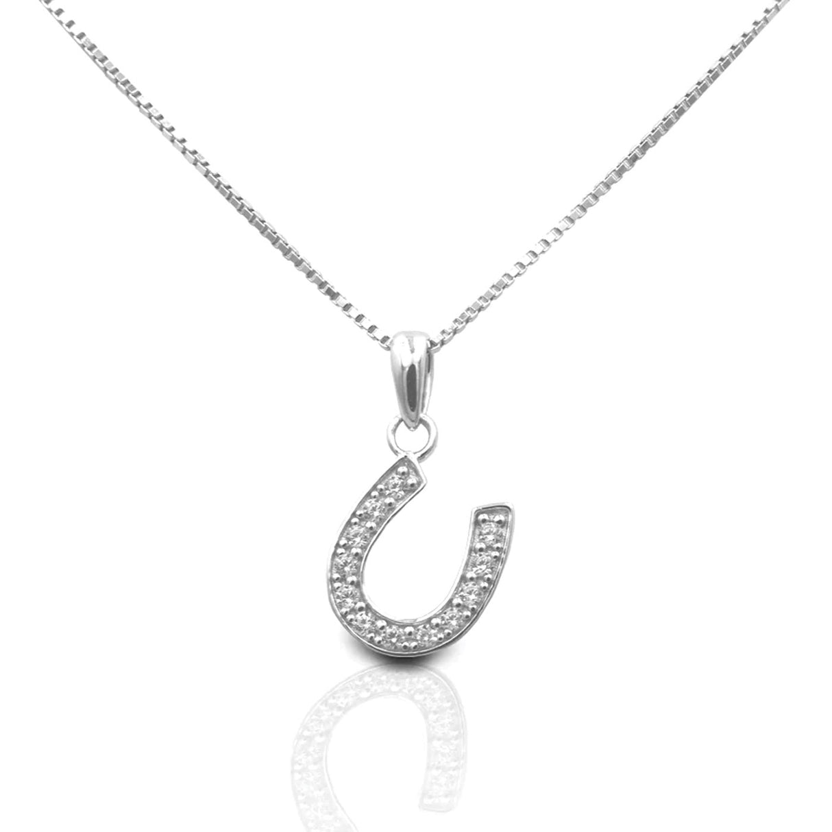 Kelly Herd Grand collier en forme de fer à cheval transparent