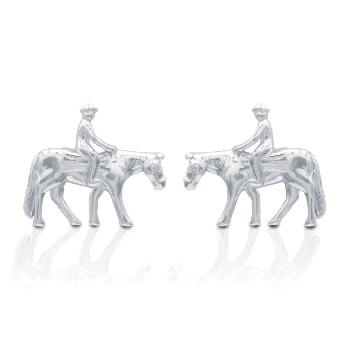 Boucles d'oreilles Kelly Herd Western Pleasure Horse avec cavalier