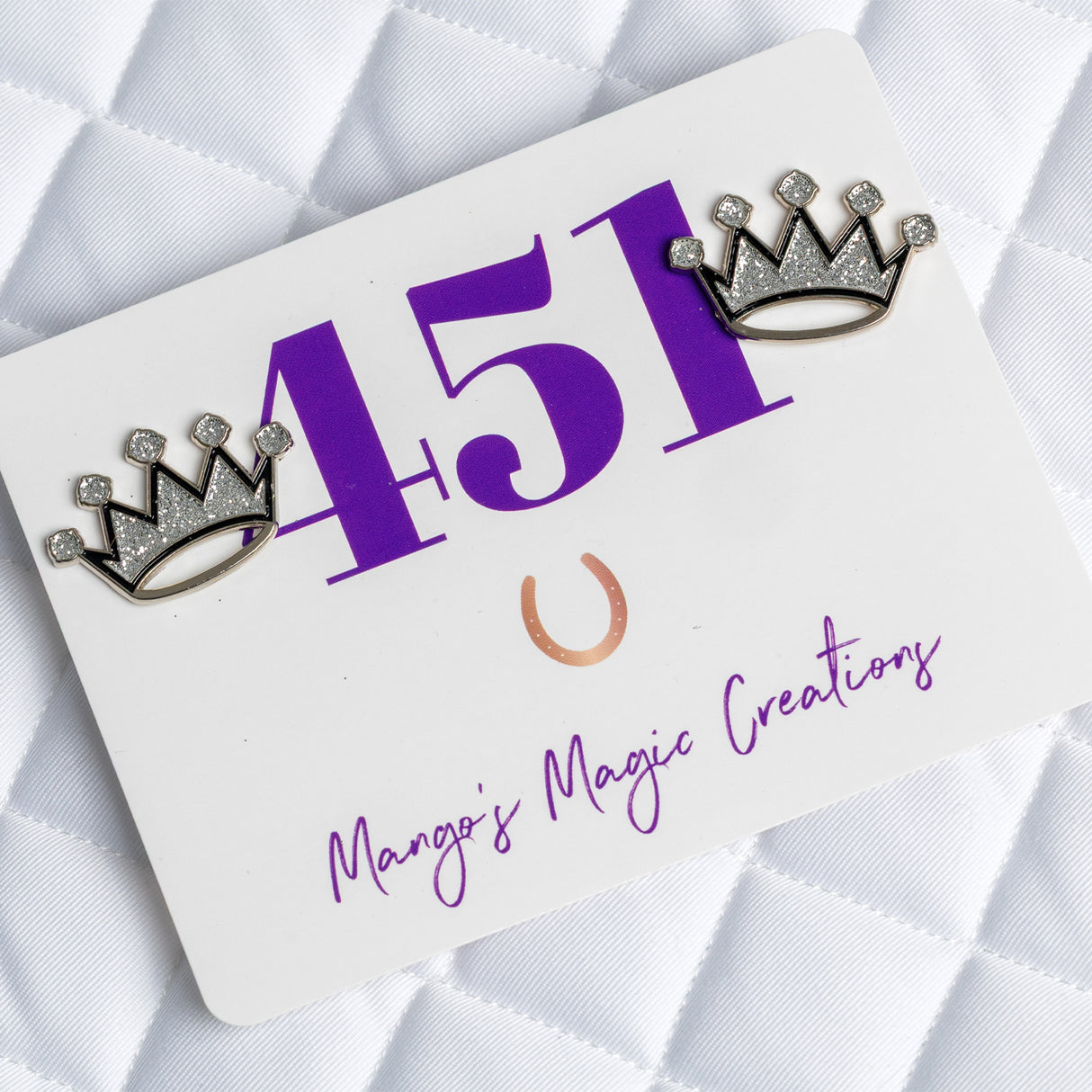 Épinglettes numérotées Magic Bling Crowns de Mango