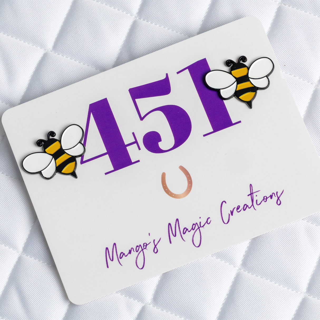 Épingles numérotées abeille magique de Mango