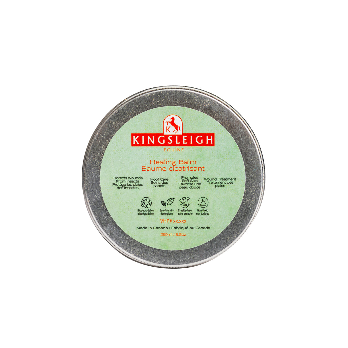Baume cicatrisant pour équidés Kingsleigh 250 ml