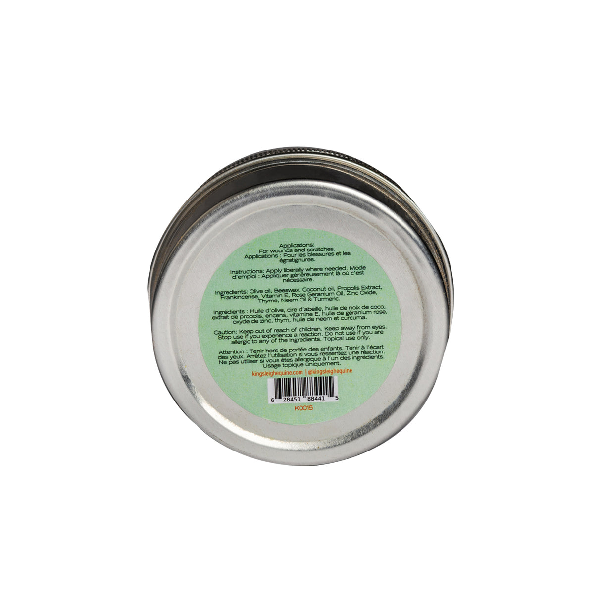 Baume cicatrisant pour équidés Kingsleigh 250 ml