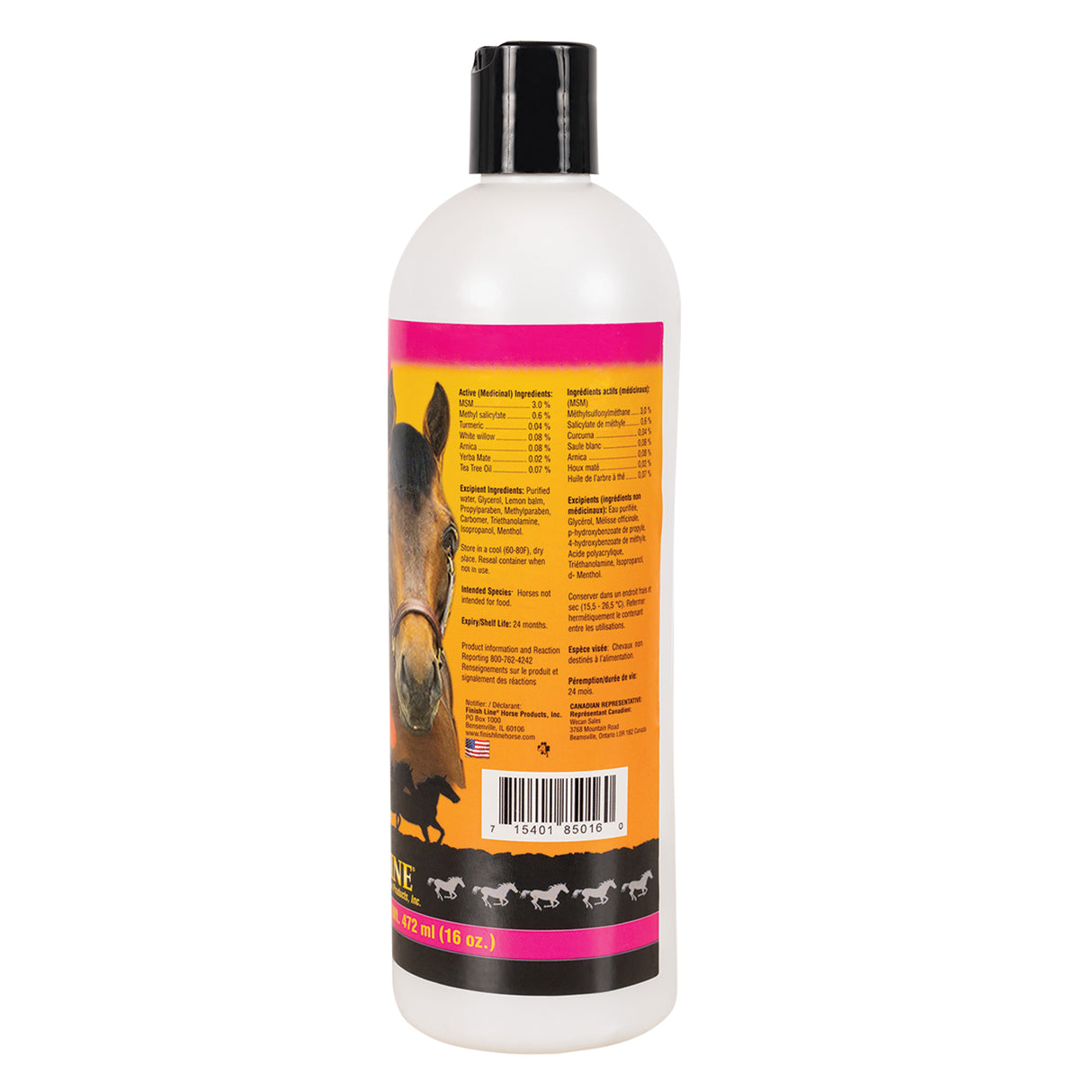 Finish Line EZ-Willow Gel Liniment 472 mL