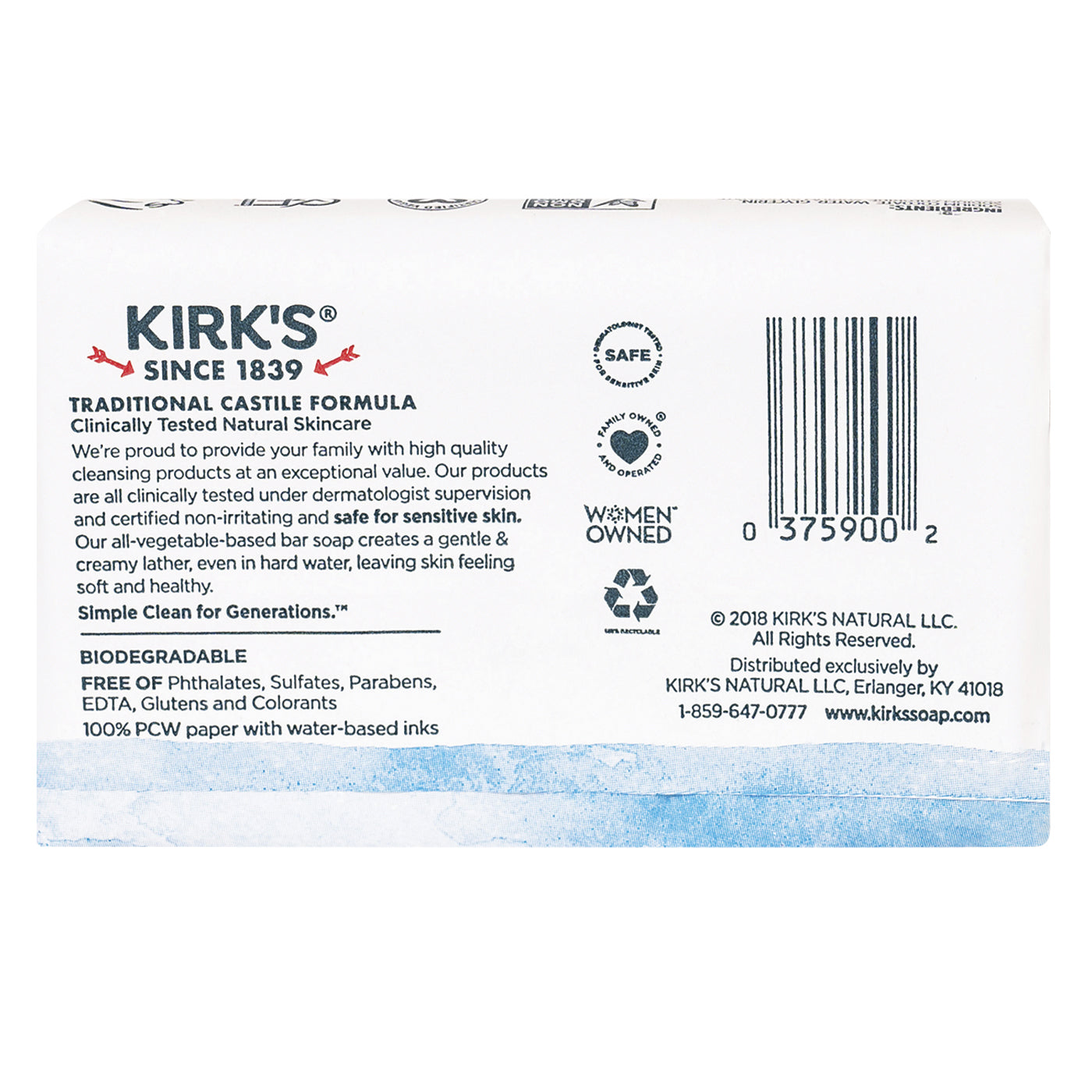 Kirk's Castile Soap 113 g