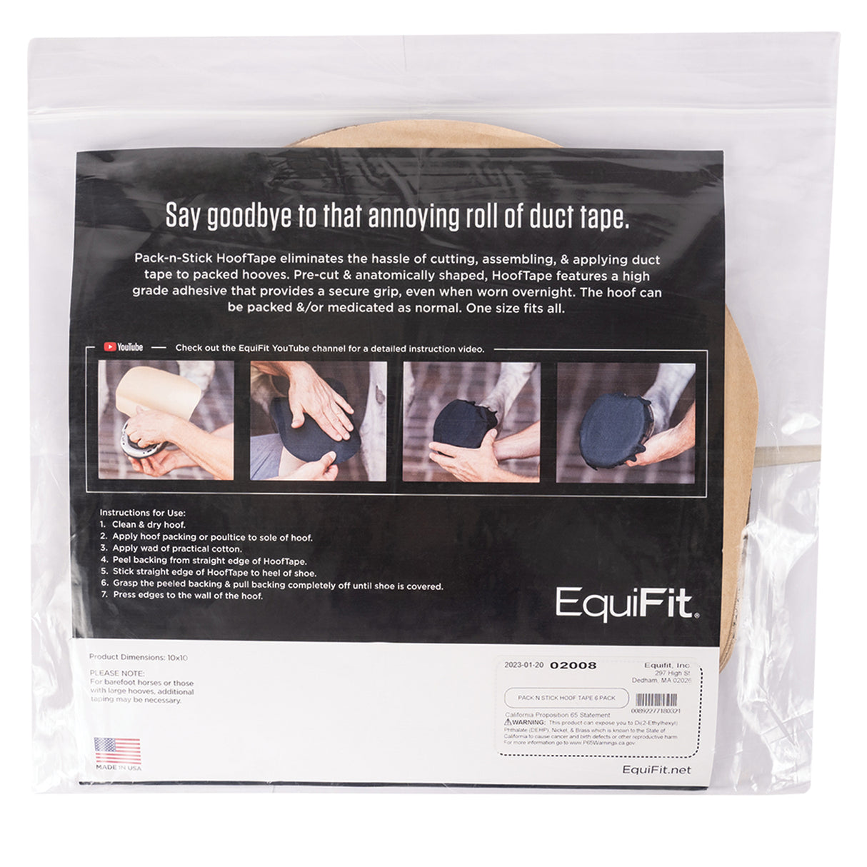 EquiFit HoofTape - Pack of 12