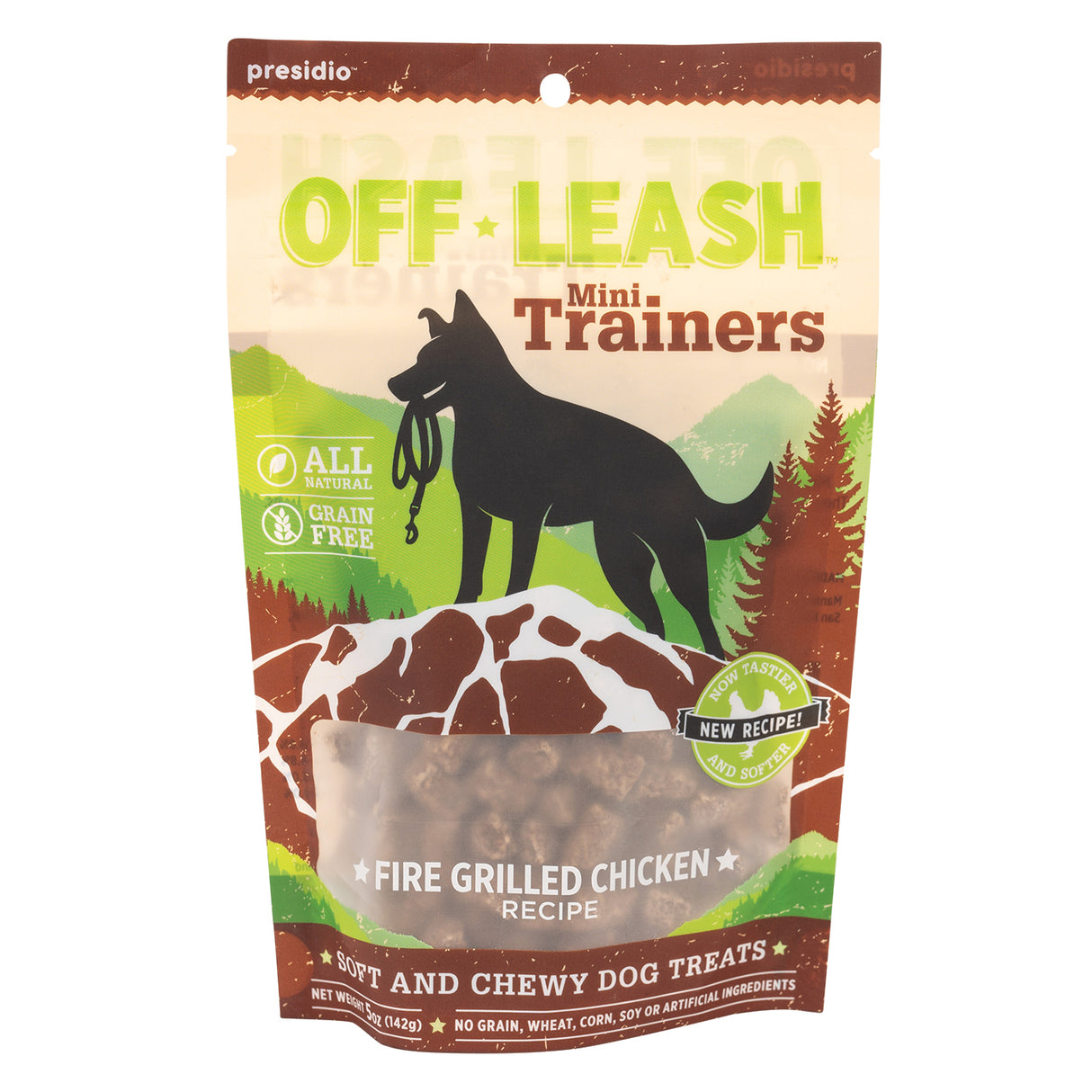 Off Leash Mini Training Treats Grilled Chicken 5 oz.