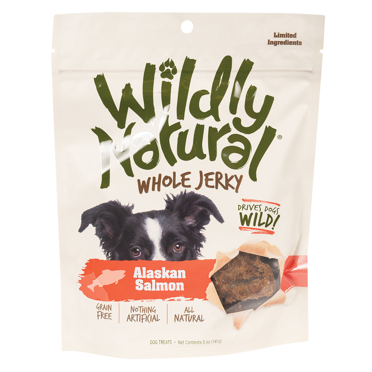 Fruitables Wildly Natural Salmon Strips Dog Treats 141 g
