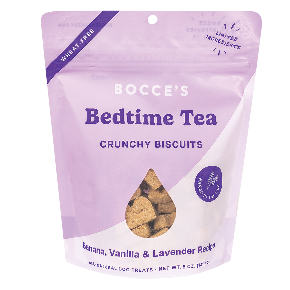 Biscuits de base pour chiens au thé du soir de Bocce's Bakery, 141,7 g