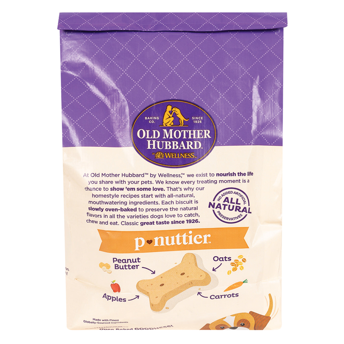 Old Mother Hubbard P-Nuttier Large Dog Biscuits
