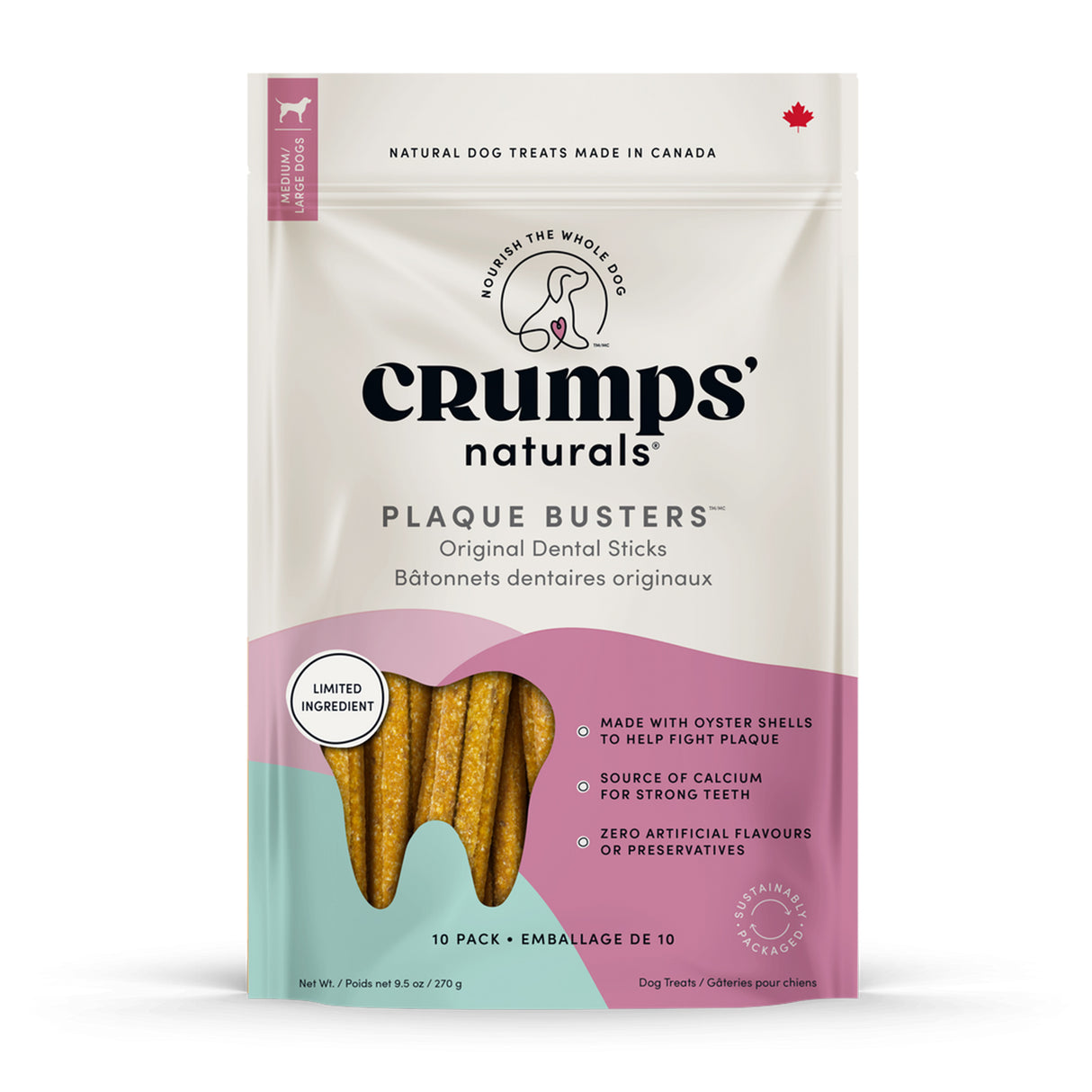Crumps Plaque Busters Original 3.5 in.