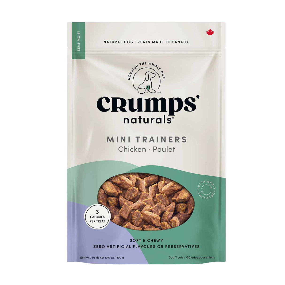 Crumps Mini-friandises tendres au poulet 300 g