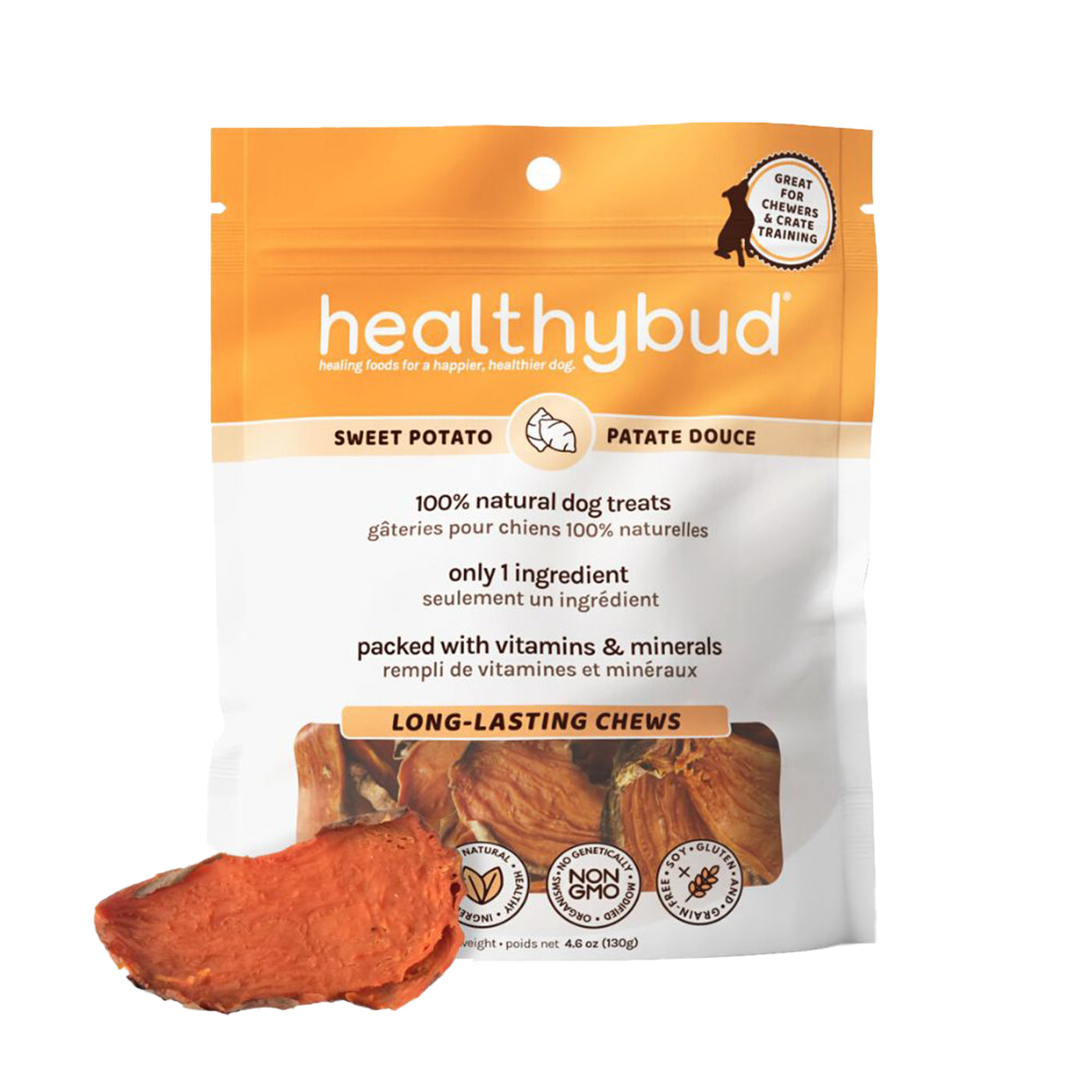 Healthybud Sweet Potato Dog Treats 158 g