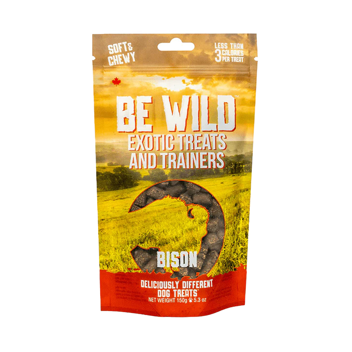 This & That Be Wild Exotic Treats & Trainers Bison Soft & Chewy Dog Treats 150 g