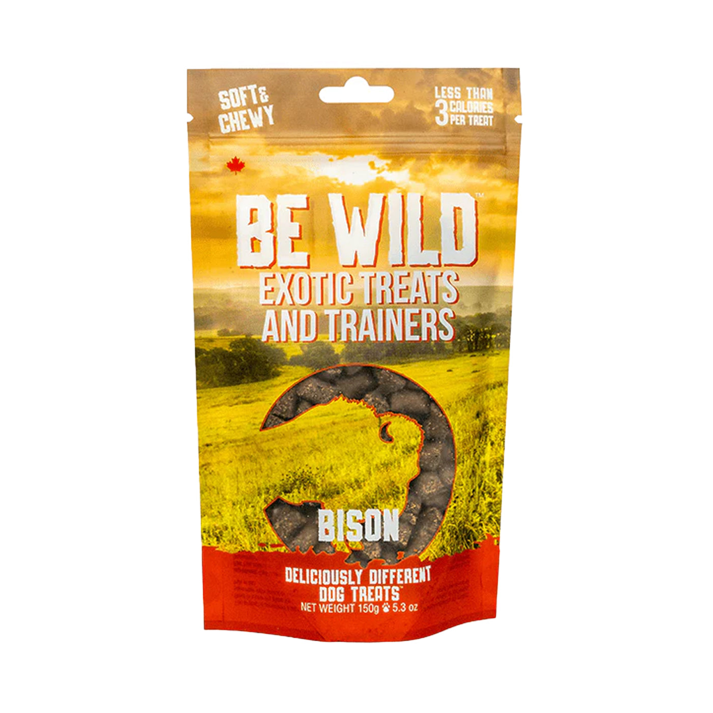 This & That Be Wild Exotic Treats & Trainers Bison Soft & Chewy Dog Treats 150 g