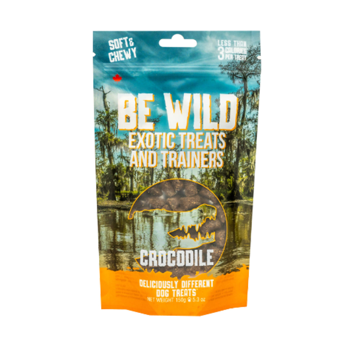 This & That Be Wild Exotic Treats & Trainers Crocodile Soft & Chewy Dog Treats 150 g