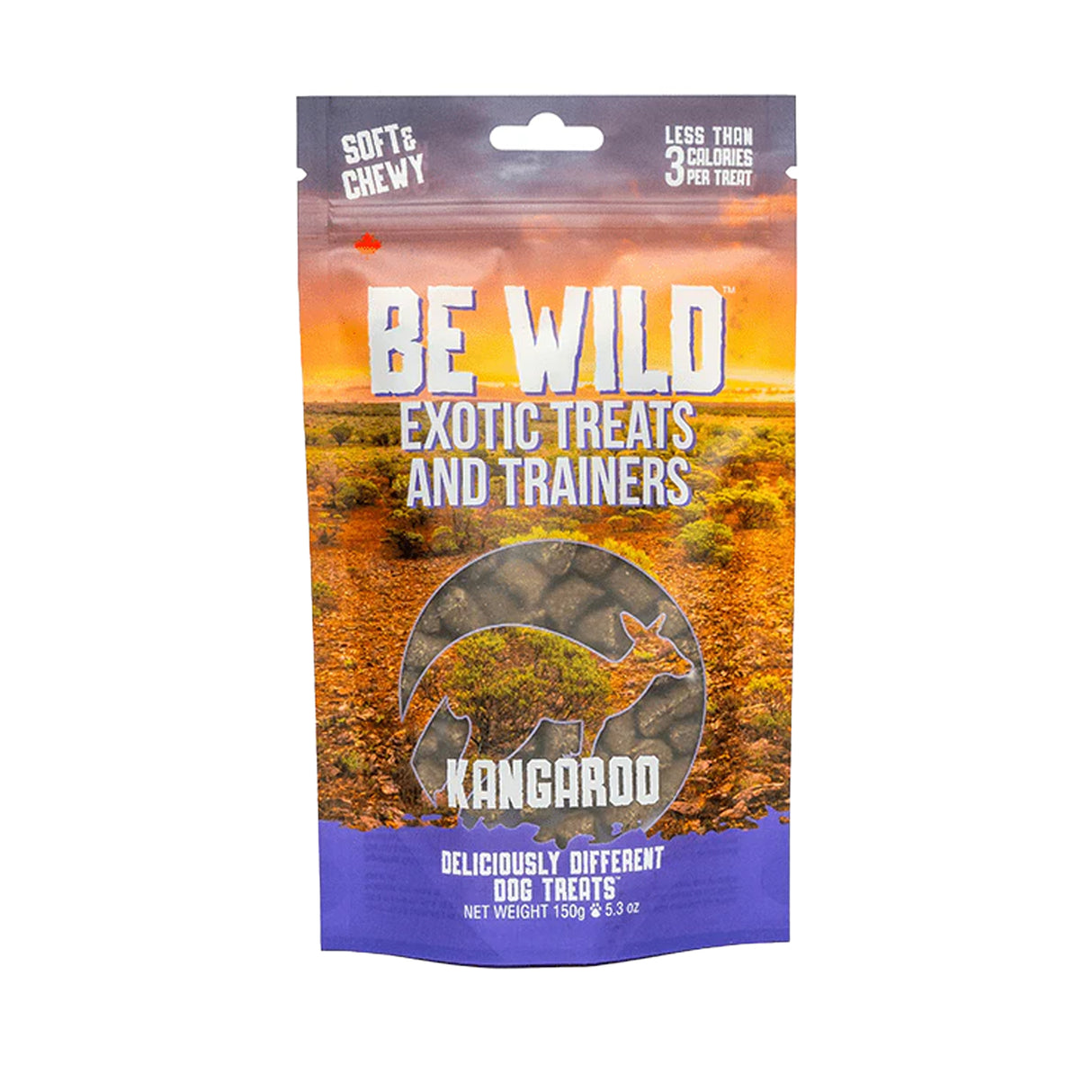 This & That Be Wild Exotic Treats & Trainers Kangaroo Soft & Chewy Dog Treats 150 g