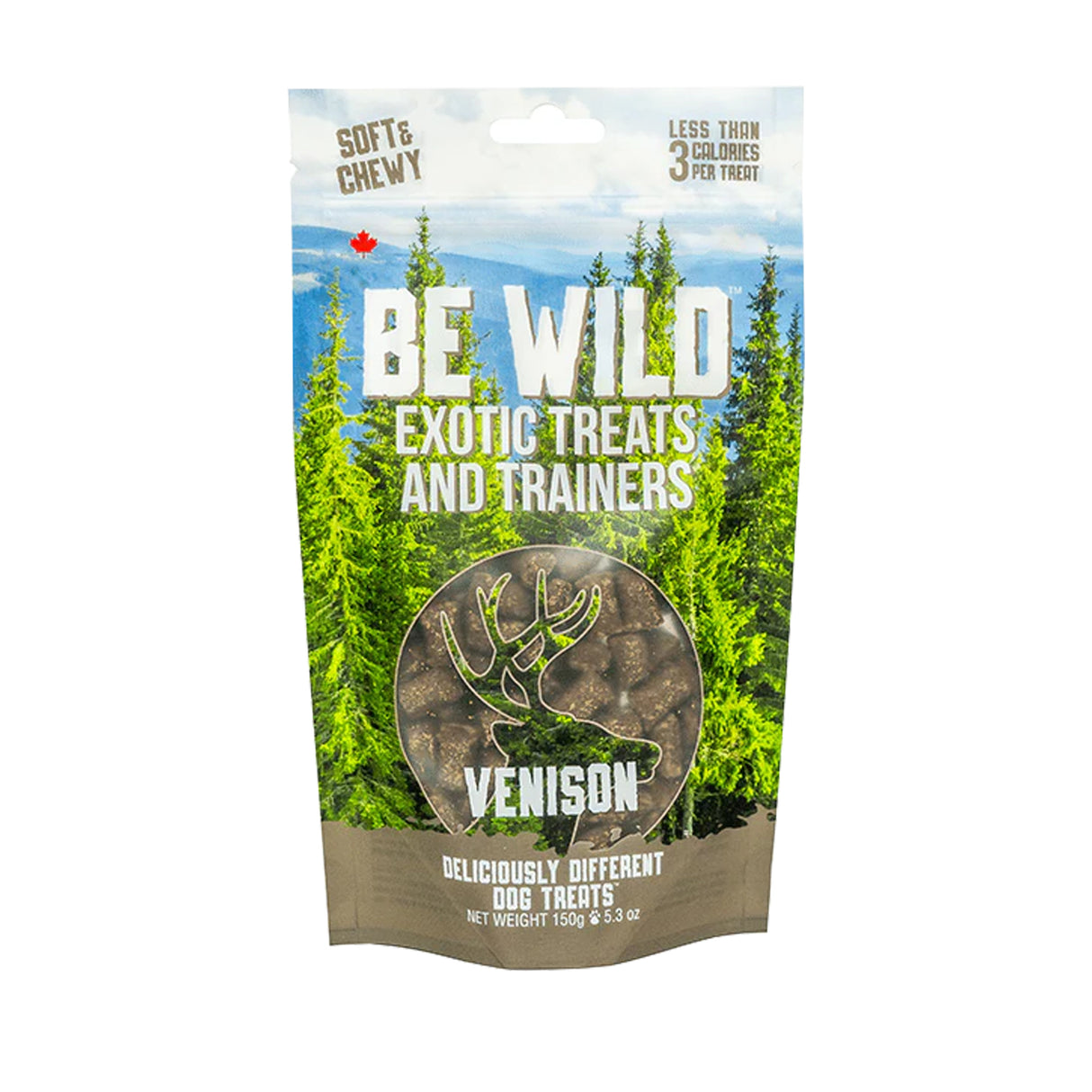 This & That Be Wild Exotic Treats & Trainers Venison Soft & Chewy Dog Treats 150 g