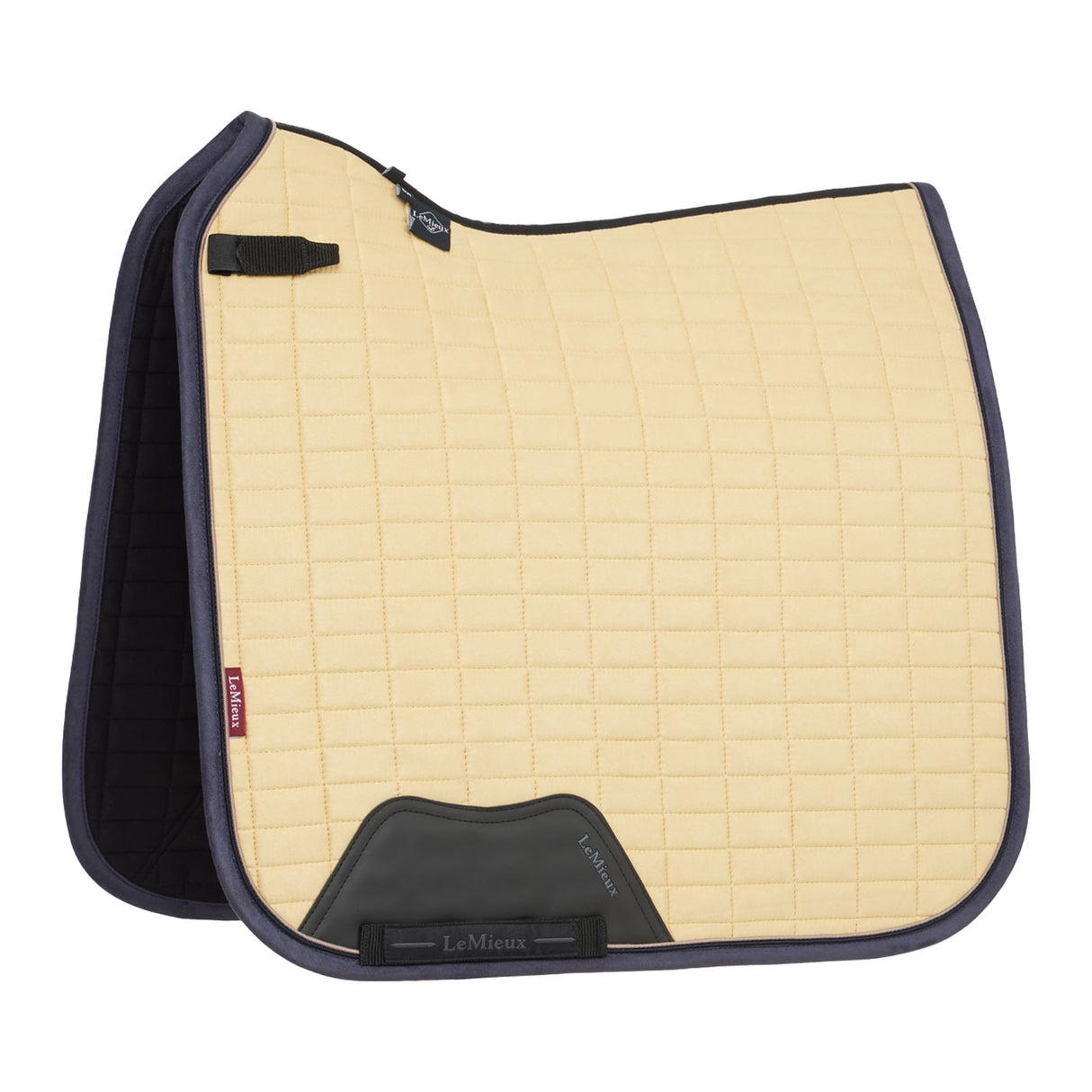 Tapis carré de dressage en daim LeMieux