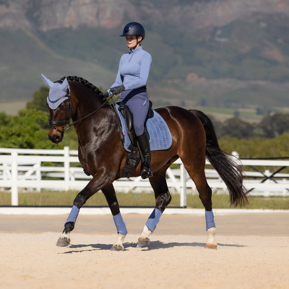 LeMieux Suede Dressage Square Saddle Pad