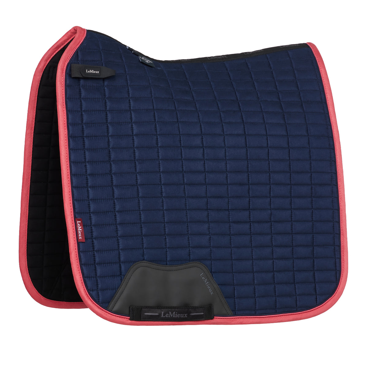 Tapis carré de dressage en daim LeMieux