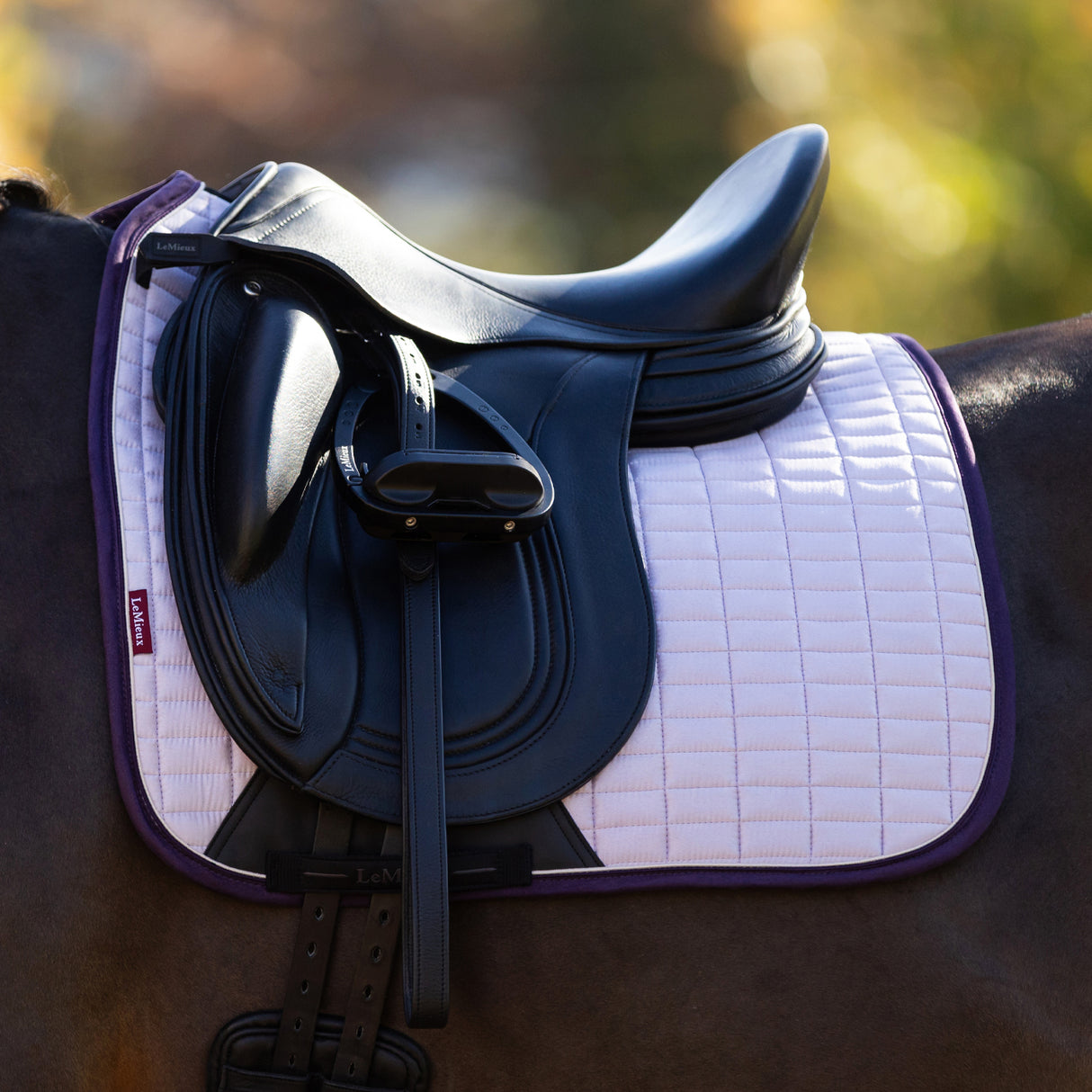 LeMieux Suede Dressage Square Saddle Pad