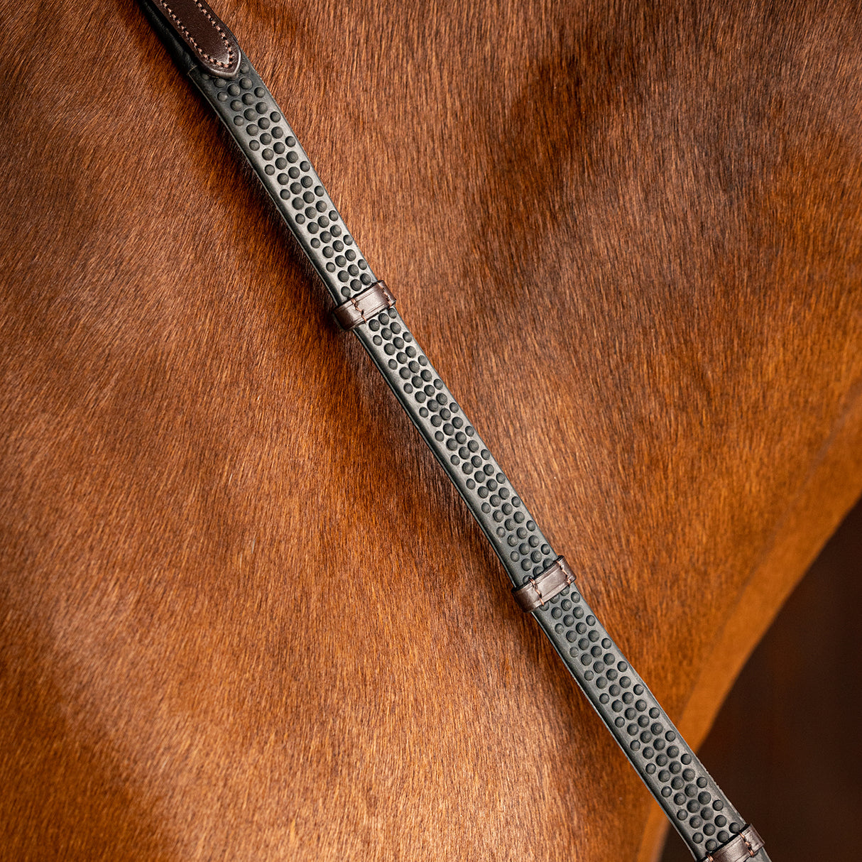 LeMieux Soft Rubber Reins W/ Stoppers