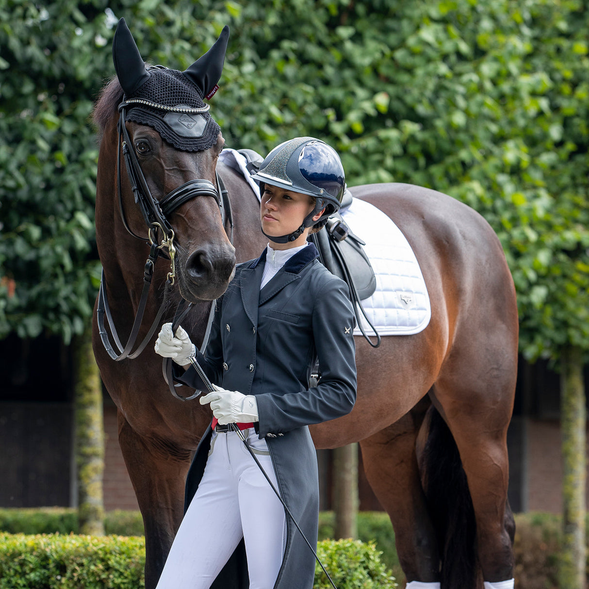 Tapis de selle carré de dressage classique LeMieux Loire