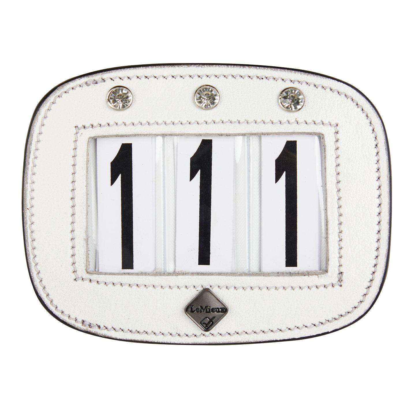 Porte-numéro de selle LeMieux Diamante