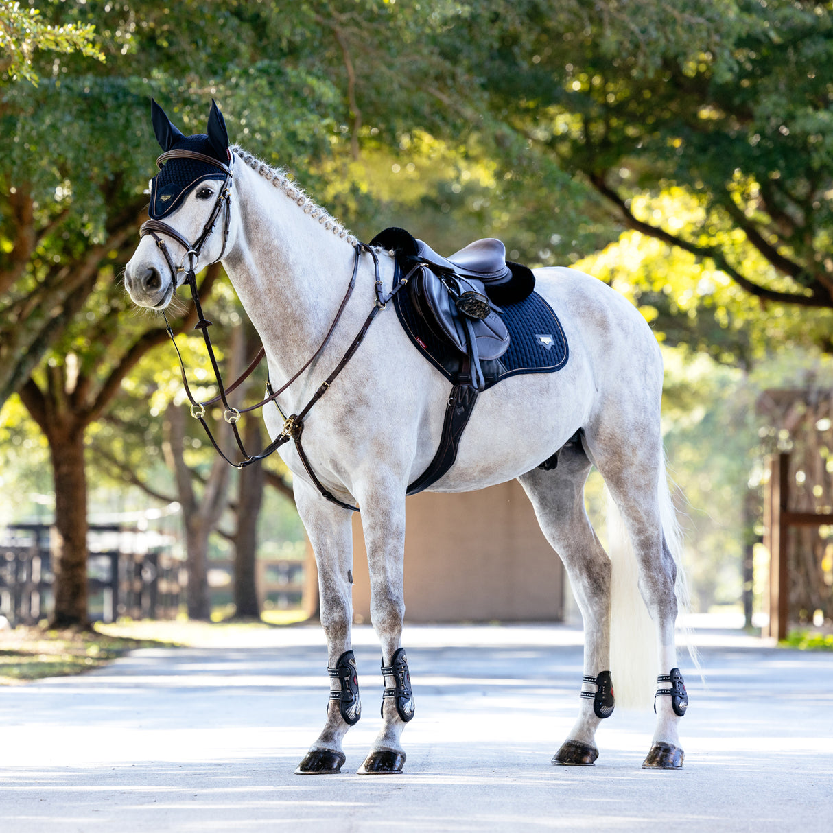 LeMieux Puissance Suede Close Contact Saddle Pad