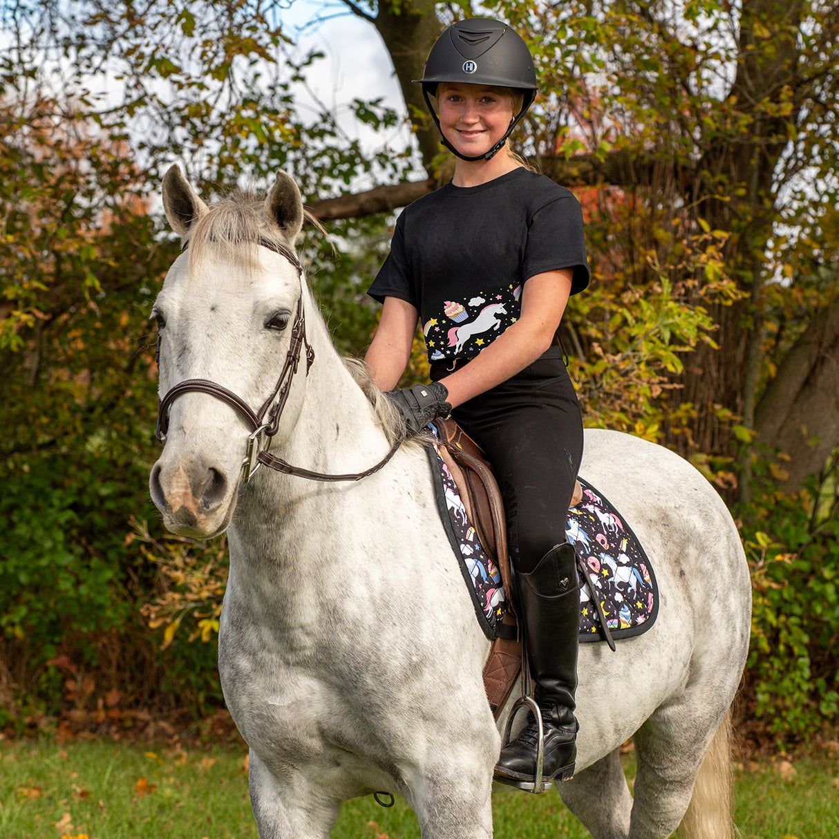 Tapis de selle pour poney Space Ponies x Shedrow