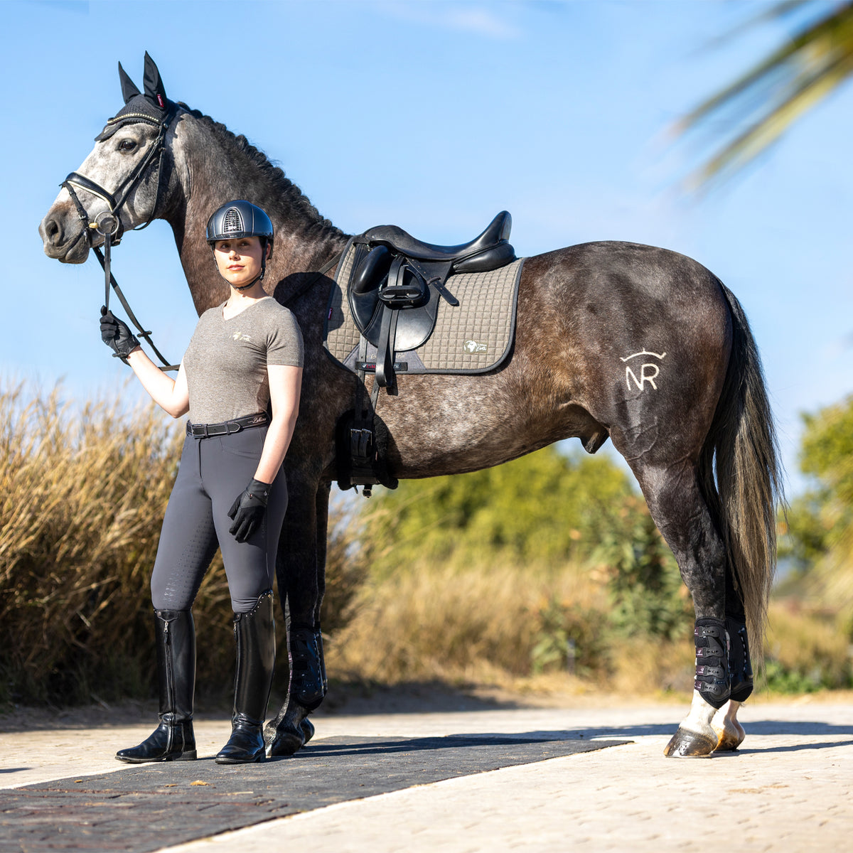 Tapis de Selle de Dressage LeMieux Earth