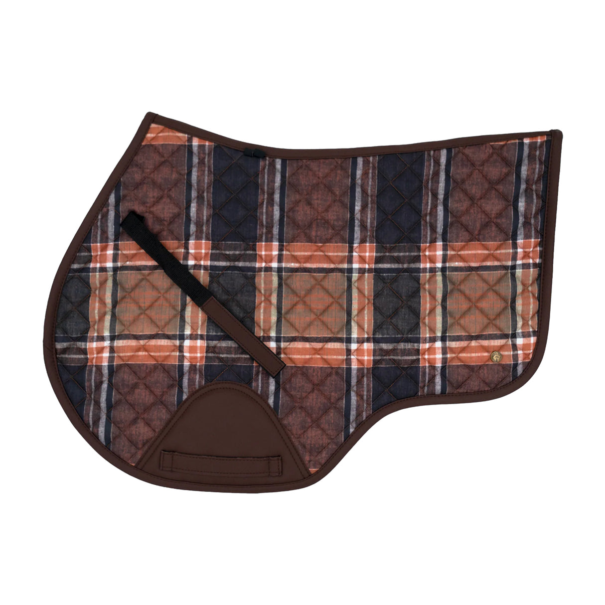 Tapis de selle Sixteenth Cypress Field Plaid Close Contact
