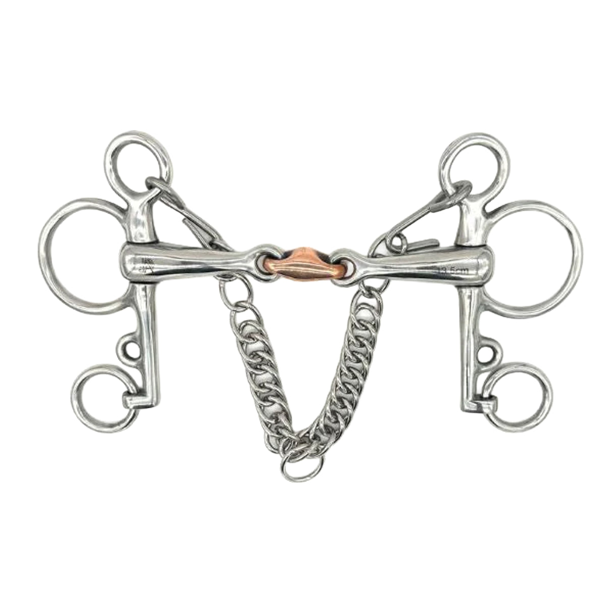 Mors Pelham Jake Adams double brisure avec losange en cuivre
