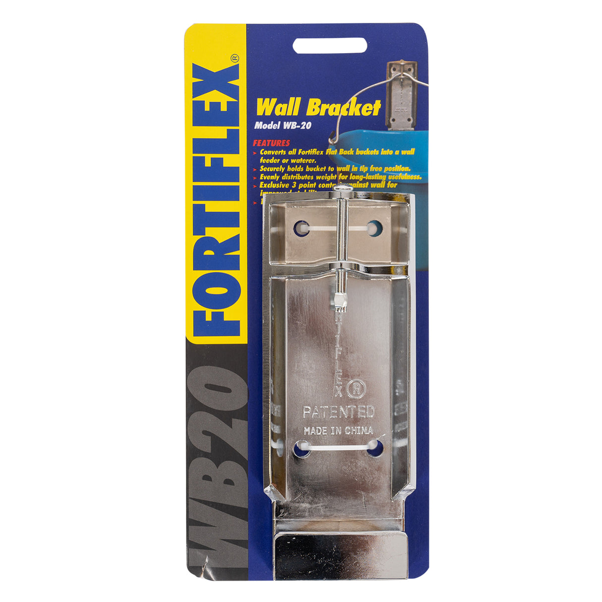 Support mural en aluminium Fortiflex